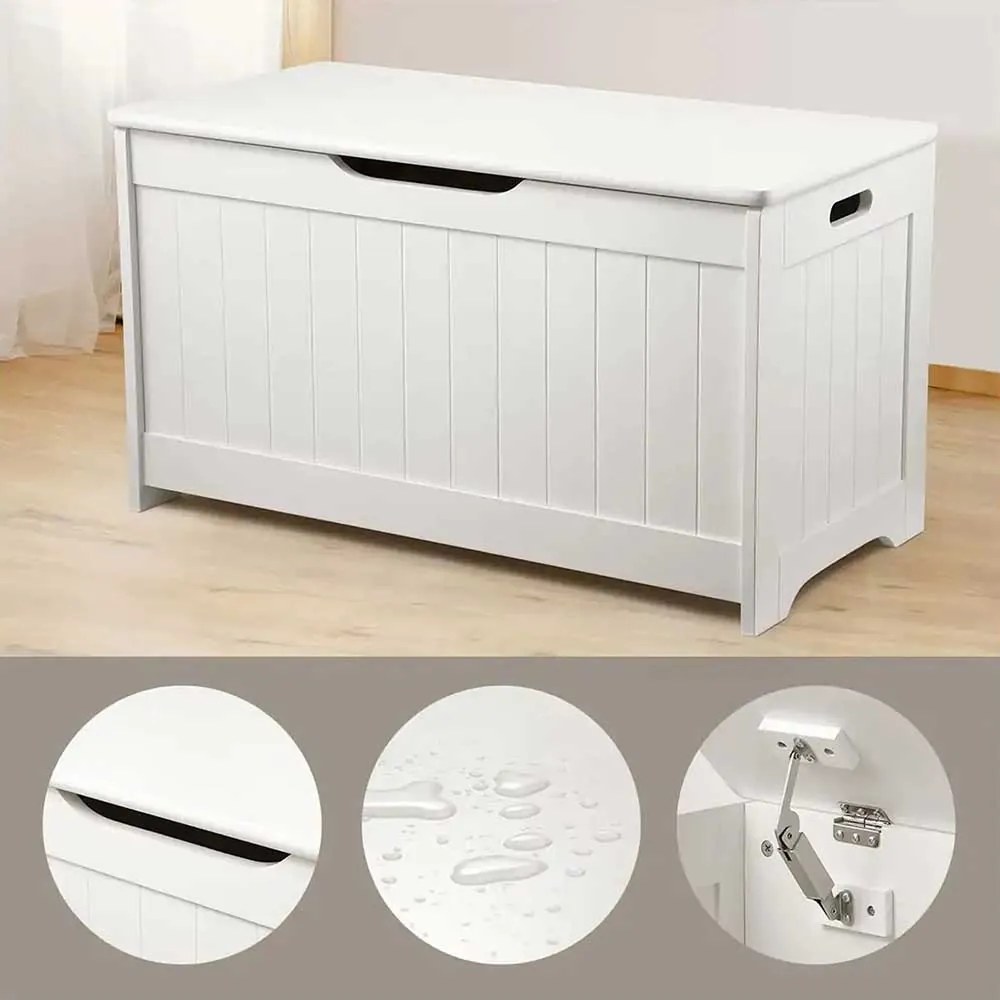 GINGER HOME Скрин/ракла за съхранение 2в1 WHITE