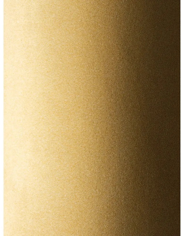 Жълт кадифен детски пуф Bunny – Wigiwama