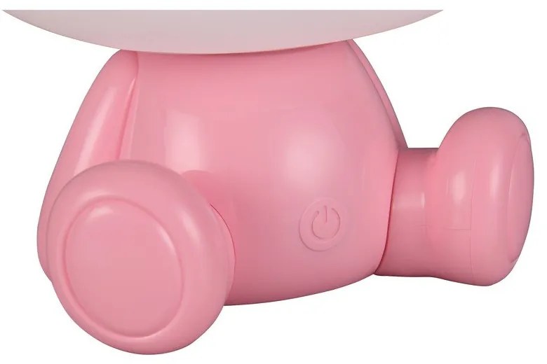 Розово LED детско осветително тяло Hopper – Trio