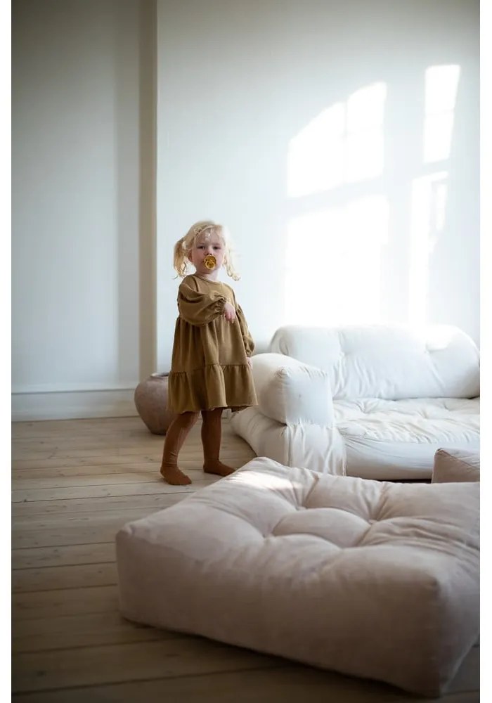 Син разтегателен диван 140 cm Hippo - Karup Design