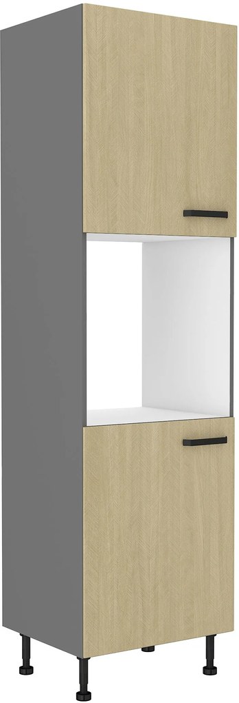 Подов шкаф Melo 60 DP-215 2F-Herringbone