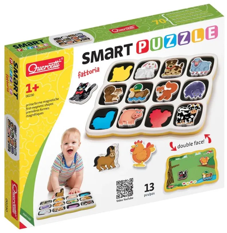 QUERCETTI - Пъзел Smart Животни от Фермата 230