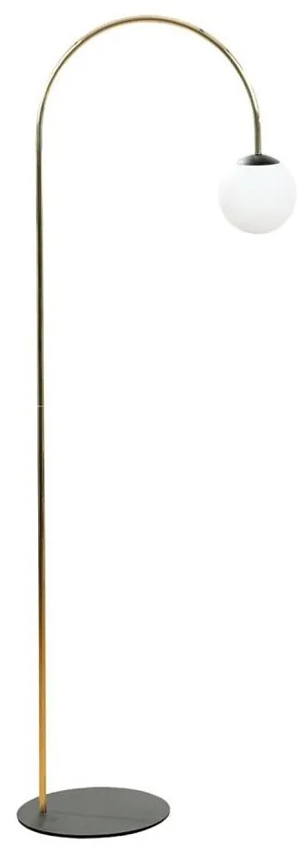 Zuma Line 1223 - подова лампа BOW 1xE14/10W/230V златна/черна
