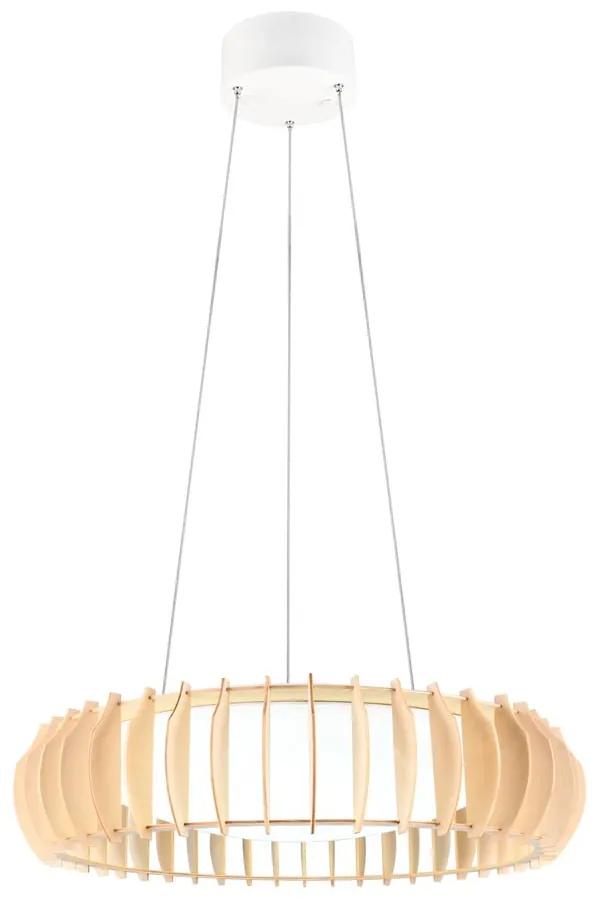 LED висяща лампа в бял и естествен цвят ø 60 cm Monte - Trio