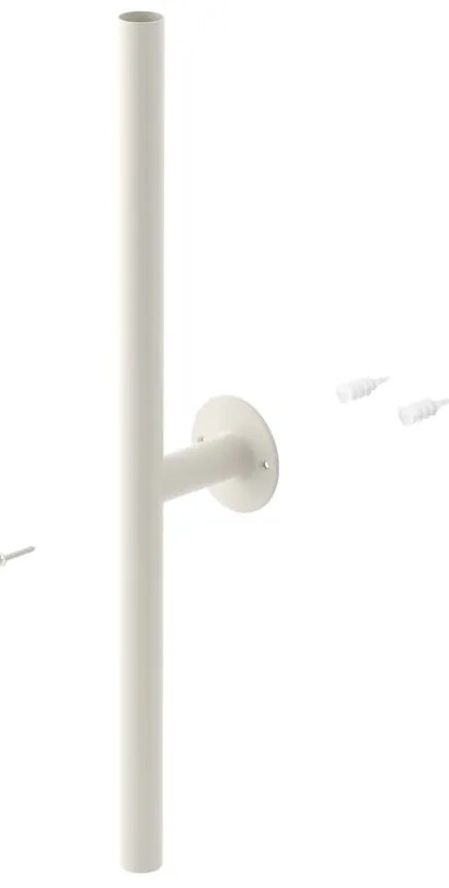 Метална модулна система за рафтове в матово бял цвят 27x203,5x35 cm Solis – Umbra