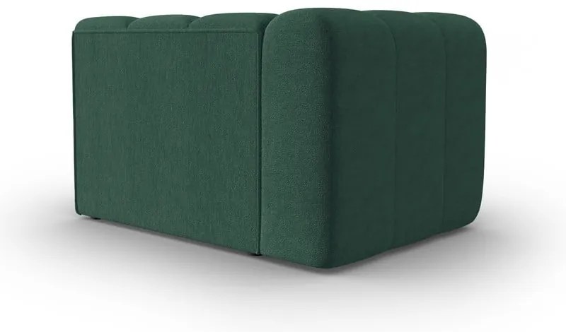 Зелен модул за диван (ляв ъгъл) Lupine - Micadoni Home