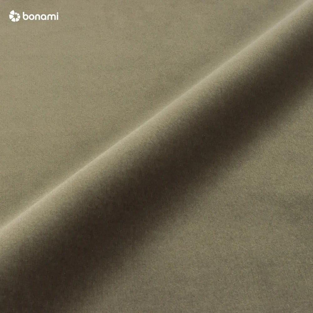 Ъглов диван от зелено кадифе (U-образен) Jodie - Micadoni Home