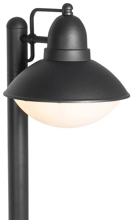 Модерен външен стълб черен 100 см IP44 - Marcel