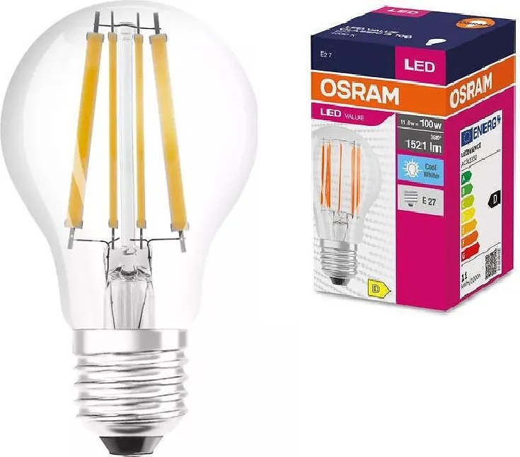 LED крушка OSRAM FILAMENT, 11W, E27, 4000K