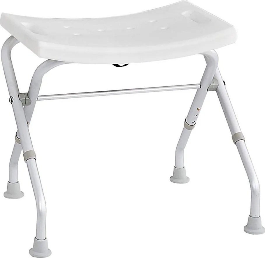 Ridder - Сгъваемо столче 50x51 см бяло