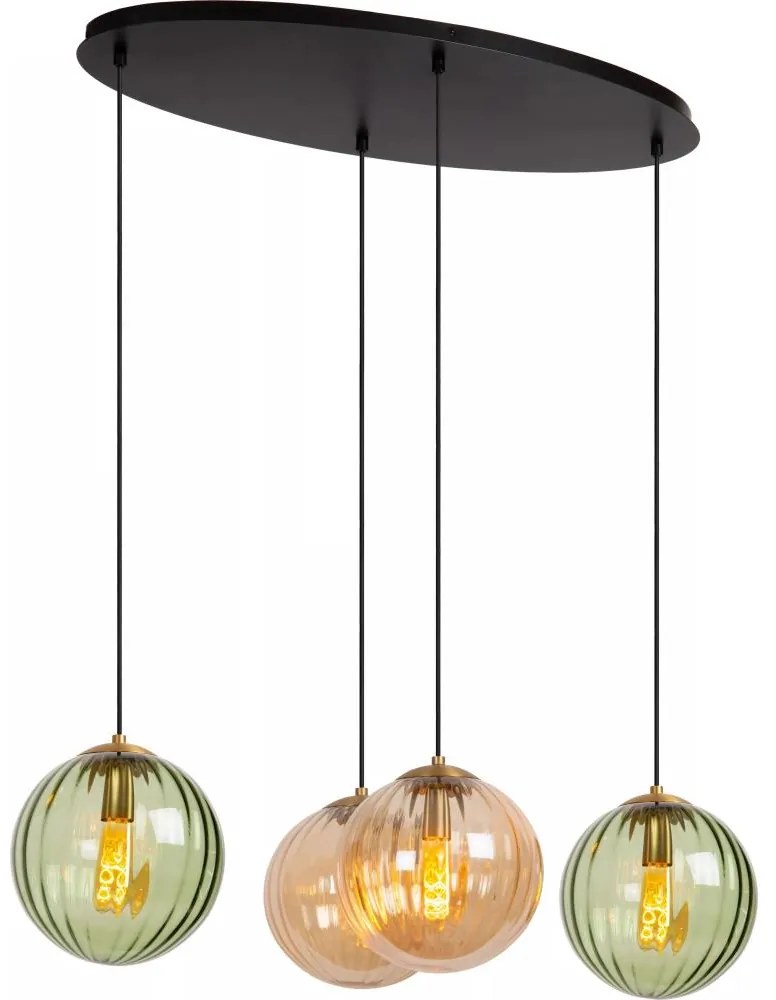 Lucide 45493/04/33 - Пендел MONSARAZ 4xE27/40W/230V