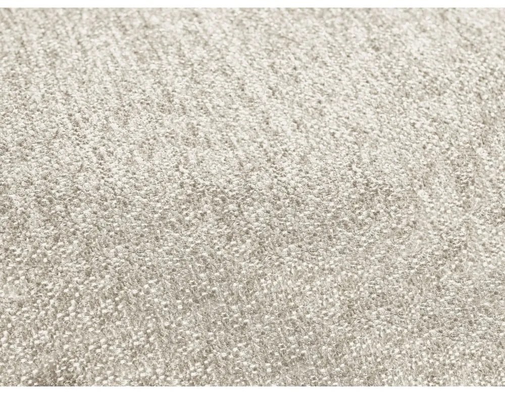 Бял шенилов сгъваем/с място за съхранение ъглов диван (десен ъгъл) Everest – Bobochic Paris