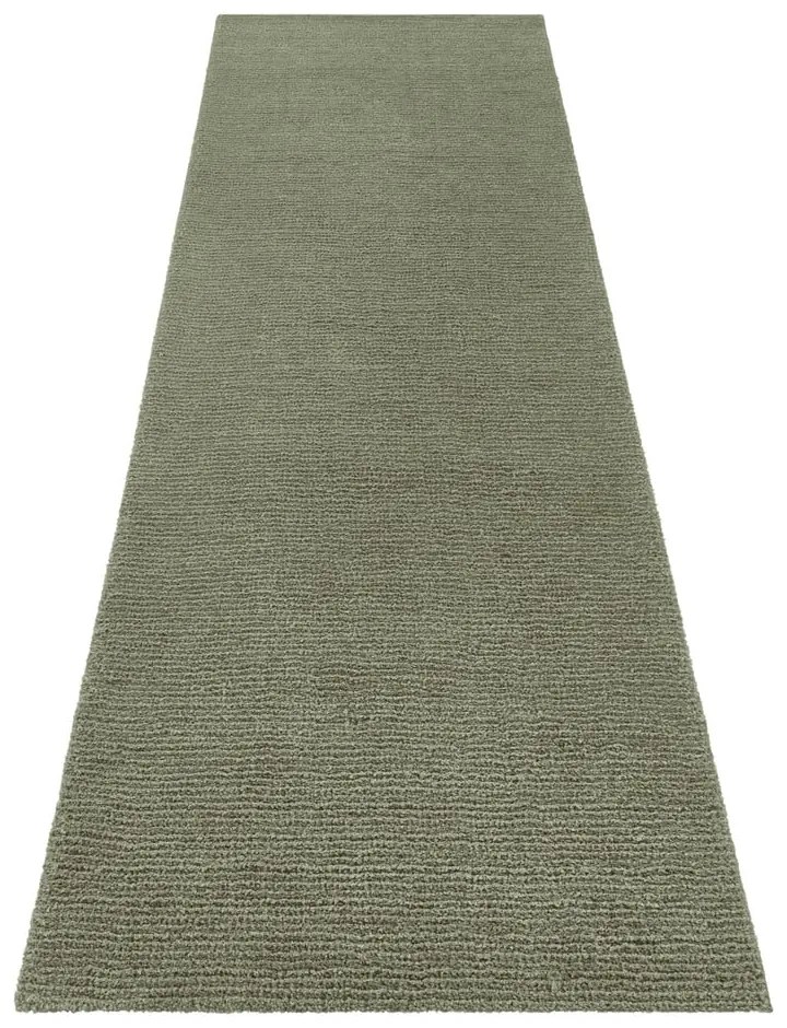 Тъмнозелена покривка , 80 x 250 cm Supersoft - Mint Rugs