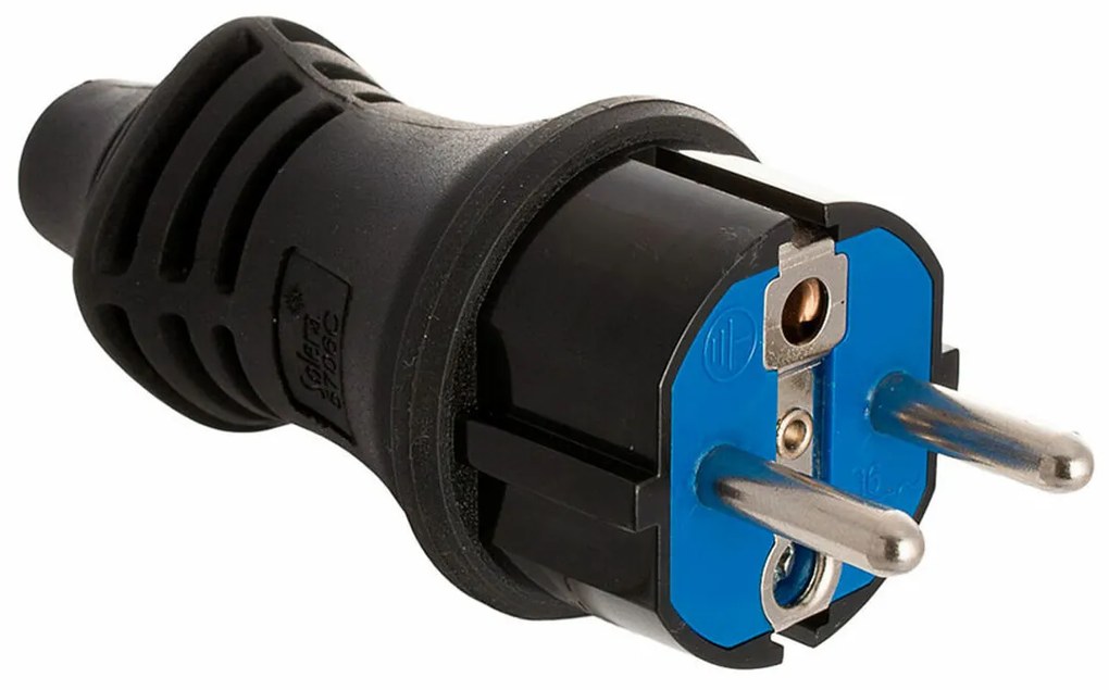 Щепсел щифт Solera 5706c 250 V Черен 4,8 mm 16 A IP44