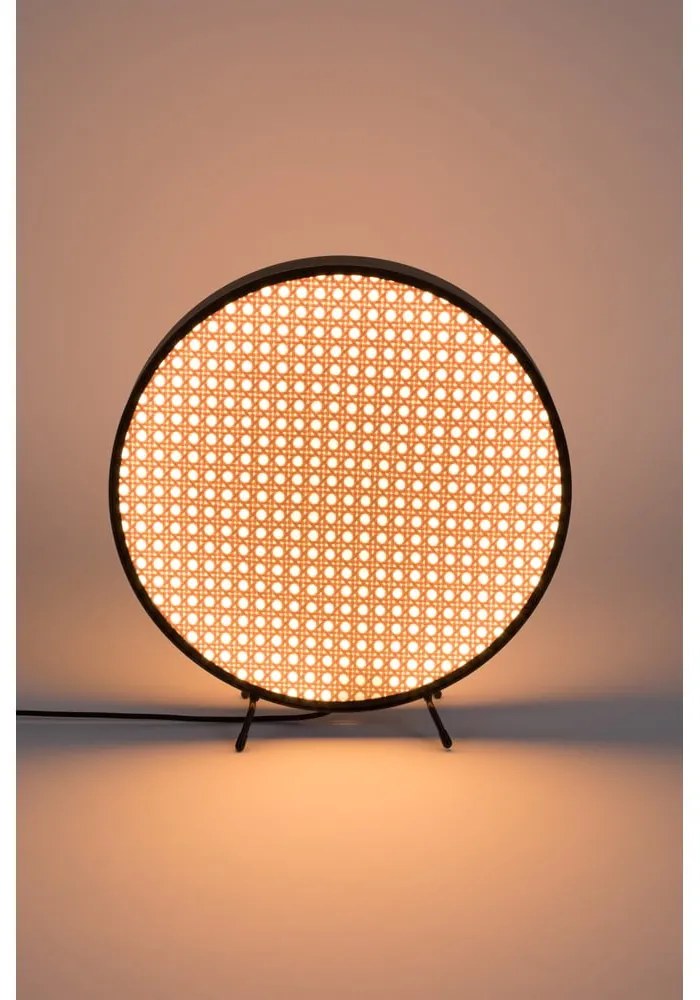 Бежова и черна настолна лампа Sien - Zuiver