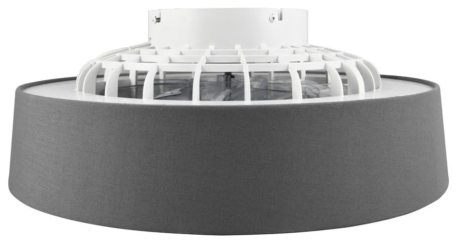 Сиво LED осветително тяло за таван Farsund – Trio