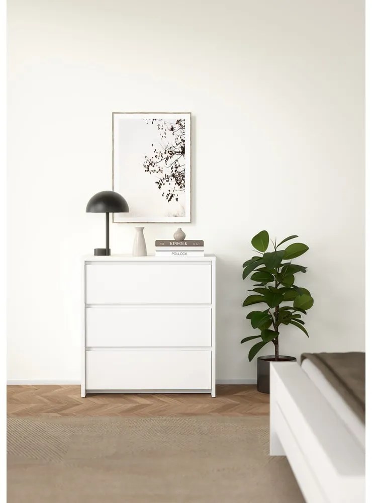 Бял скрин 80x84x48 cm Next – Tvilum