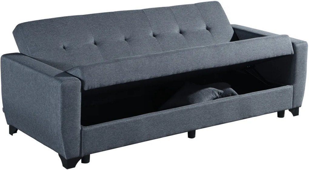 Разтегателен диван Baron 3seater-кафяво