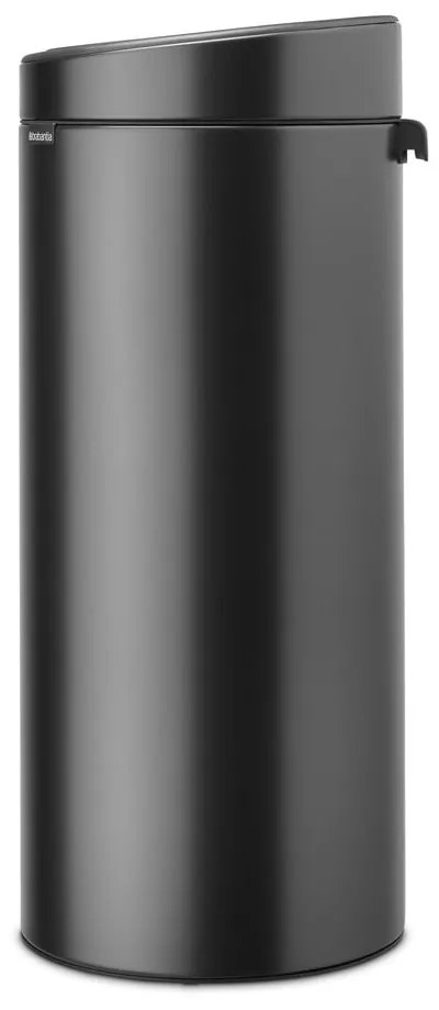 Тъмносиво стоманено кошче за боклук, отваряне с докосване 30 l Touch Bin – Brabantia