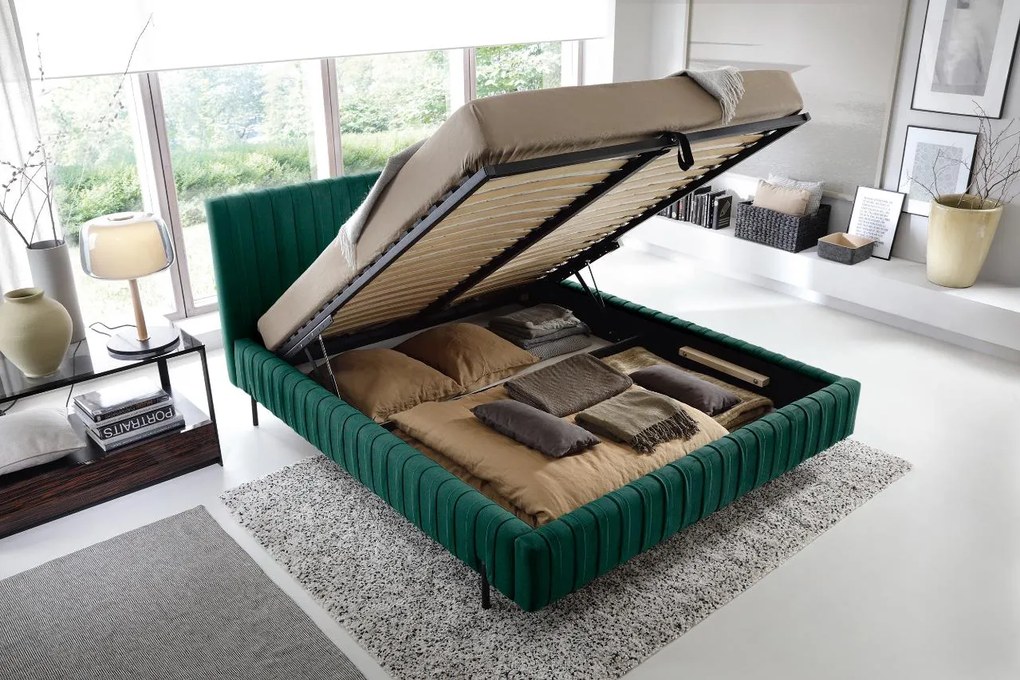 Тапицирано легло Prallo-Prasino-160 x 200