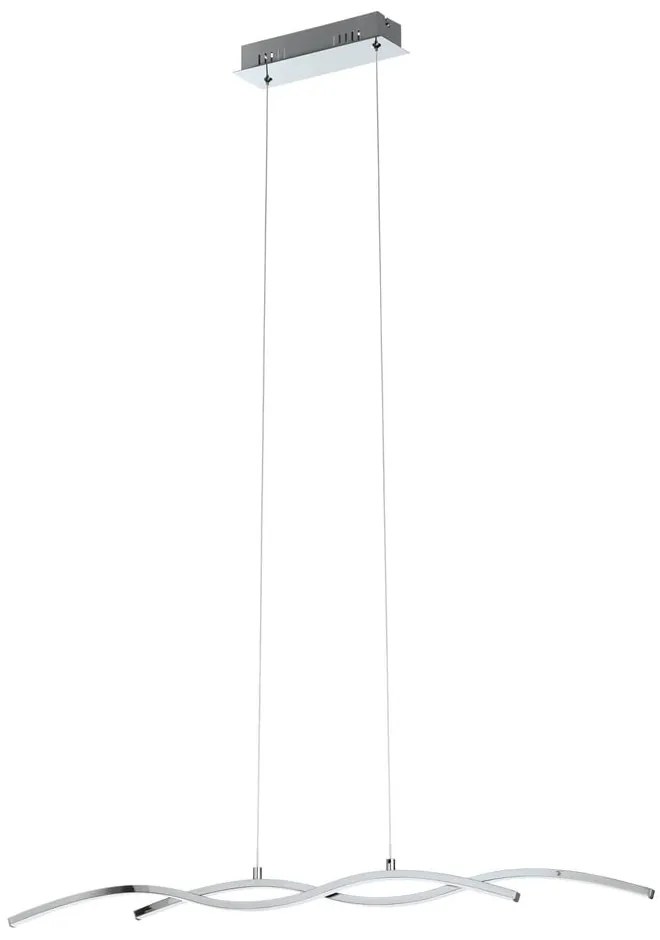 LED висящо осветително тяло в сребрист цвят LASANA 2 – EGLO