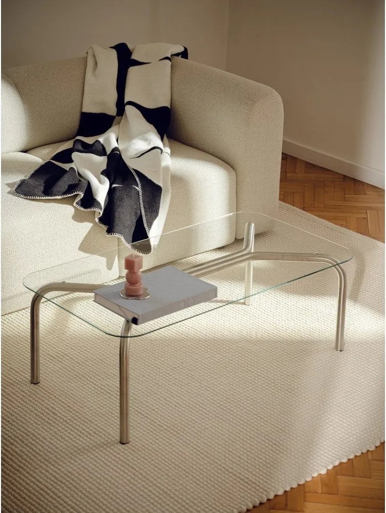 Черно/кремаво одеяло 150x200 cm Tul – noo.ma