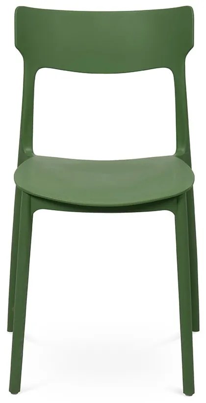 Зелен пластмасов градински стол Biá – Bonami Essentials