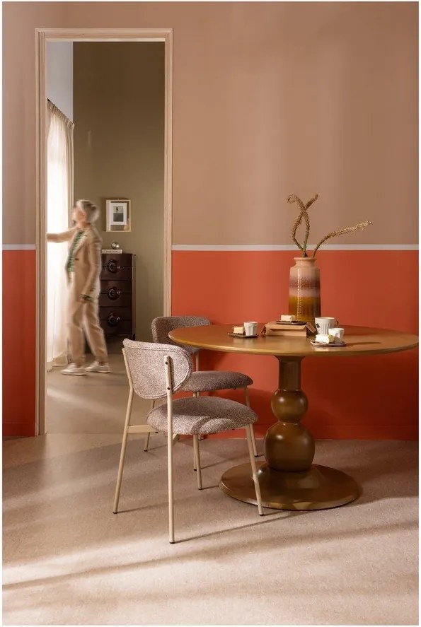 Кръгла трапезна маса от масивно манго 120x120 cm Blanco – WOOOD