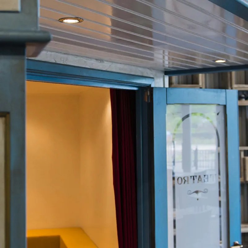 Смарт вграден прожектор стомана вкл. WiFi GU10 накланящ се - Edu