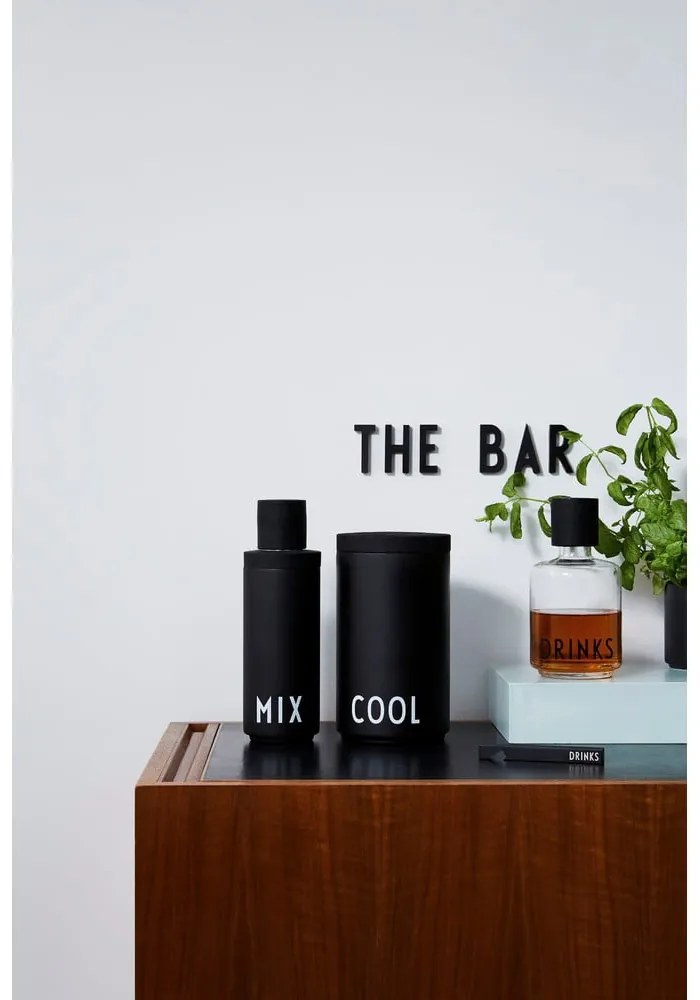 Стъклен кафеник за напитки, 500 ml - Design Letters