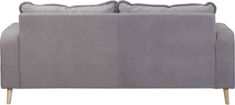 Сив диван 193 cm Beata - Ropez