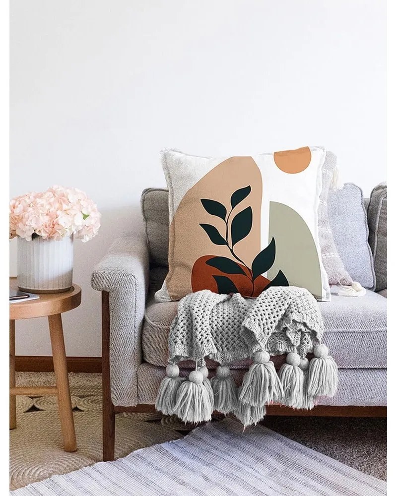 Калъфка за възглавница Twiggy от памучна смес, 55 x 55 cm - Minimalist Cushion Covers