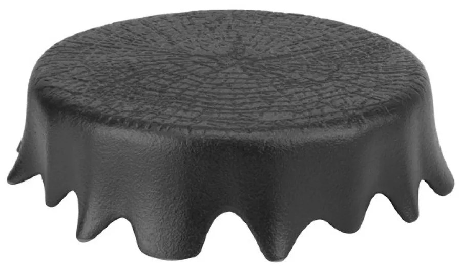 Horecano - Порцеланова поставка за сервиране Ф25xh7см BLACK WILLOW BUFFET-(HC-156946)