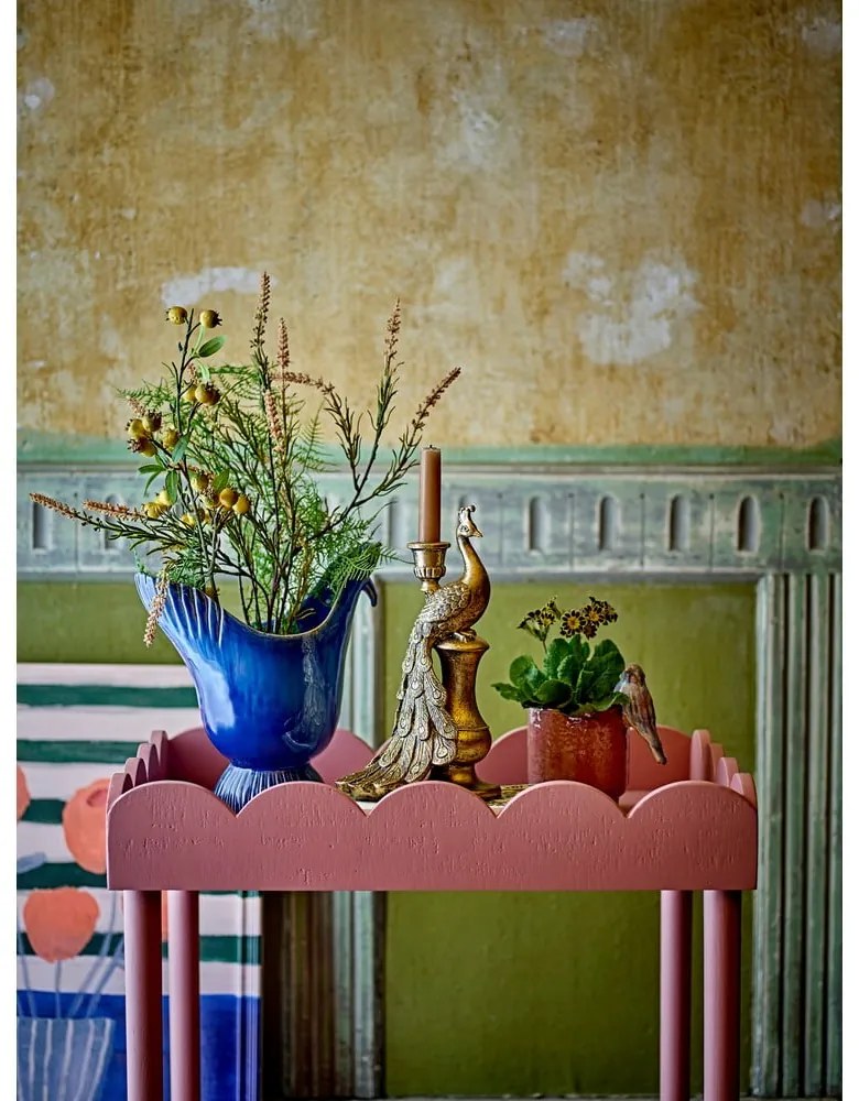 Розова конзолна маса от масивен бор 40x60 cm Isola – Bloomingville