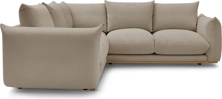 Бежов ъглов диван Ernest – Bobochic Paris