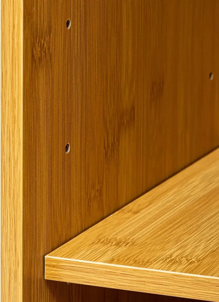 Шкаф за баня 5five Sicela, Тоалетен, Бамбук, 13x30x120 cm