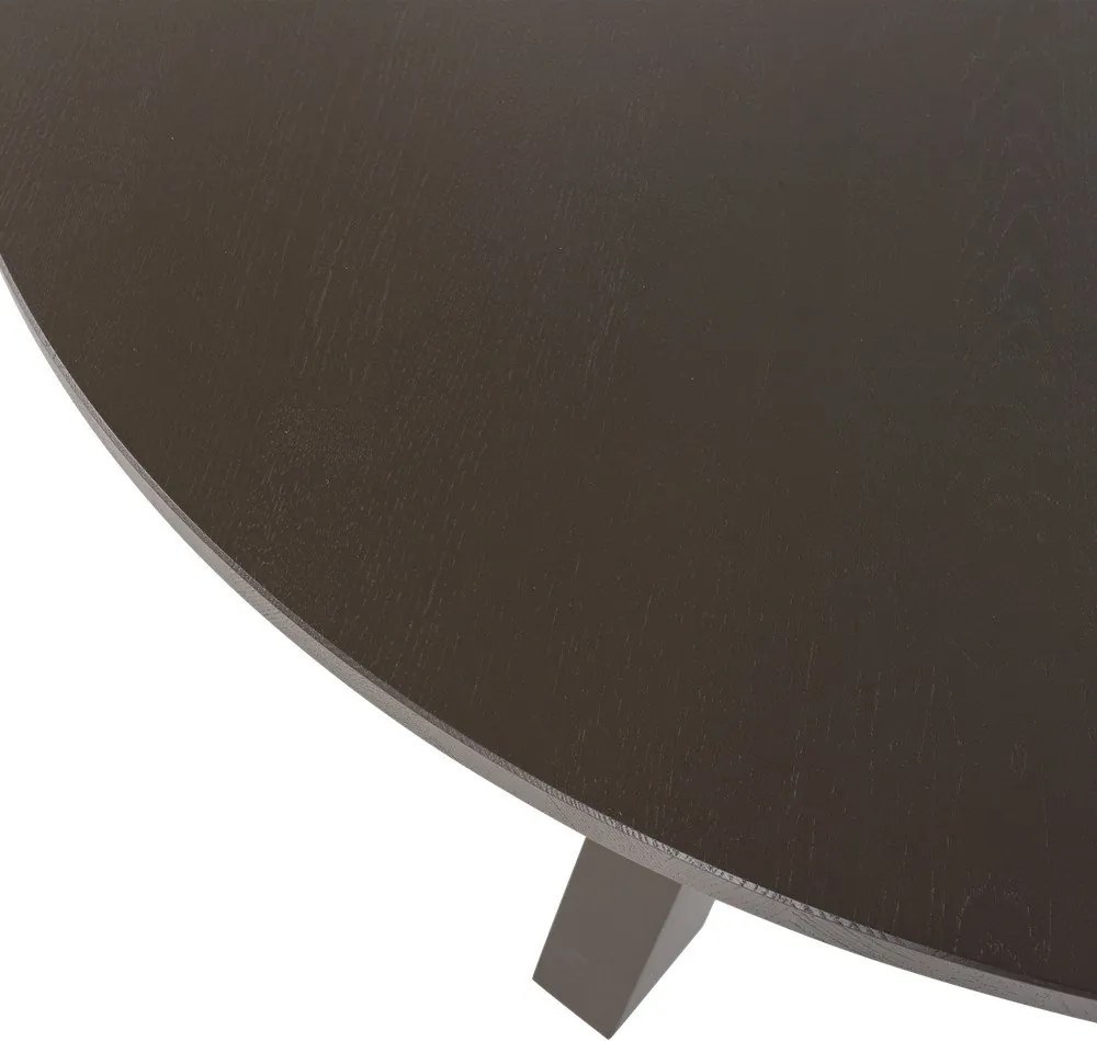 Кръгла трапезна маса от масивен дъб ø 129 cm Rhonda – WOOOD