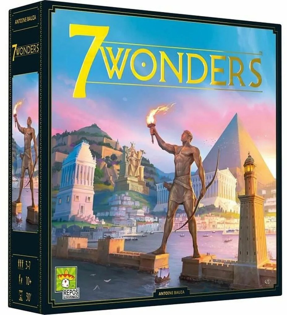 Настолна игра Asmodee 7 Wonders (FR)