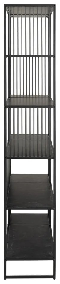 Черна библиотека 120x185x35 cm Strington – Actona