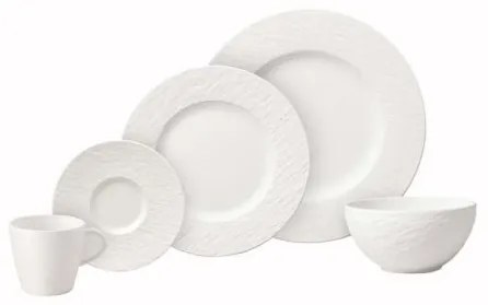 MANUFACTURE ROCK BLANC СЕРВИЗ ЗА ХРАНЕНЕ 20 ЧАСТИ VILLEROY &amp; BOCH 94768020185