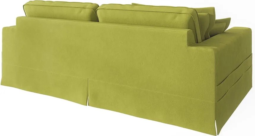 Светлозелен диван 236 cm Nora – Ropez