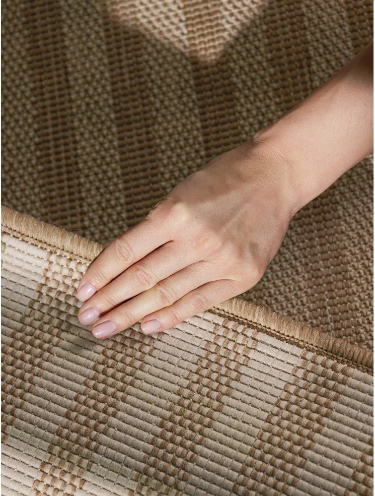 Кремав/в естествен цвят килим за открито и закрито 120x170 cm Haringey Linley – Ted Baker