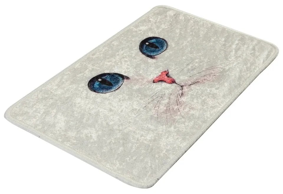 Кремав килим за баня 40x60 cm Blue Eyes – Foutastic