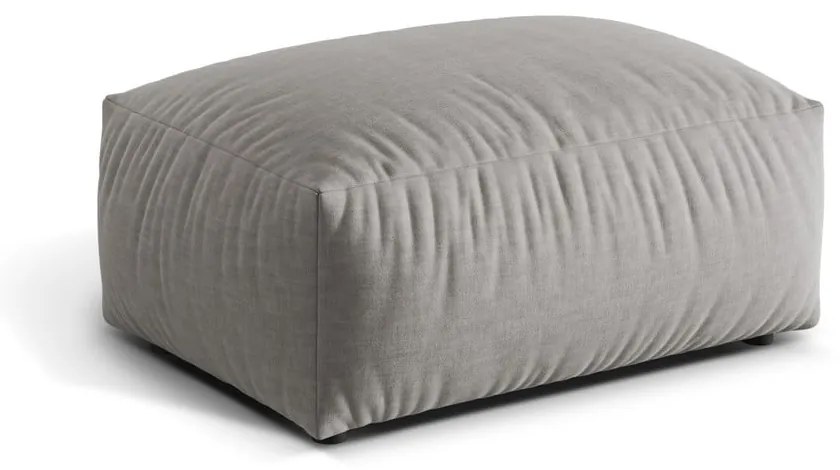 Светлосива модулна табуретка Martina – Micadoni Home