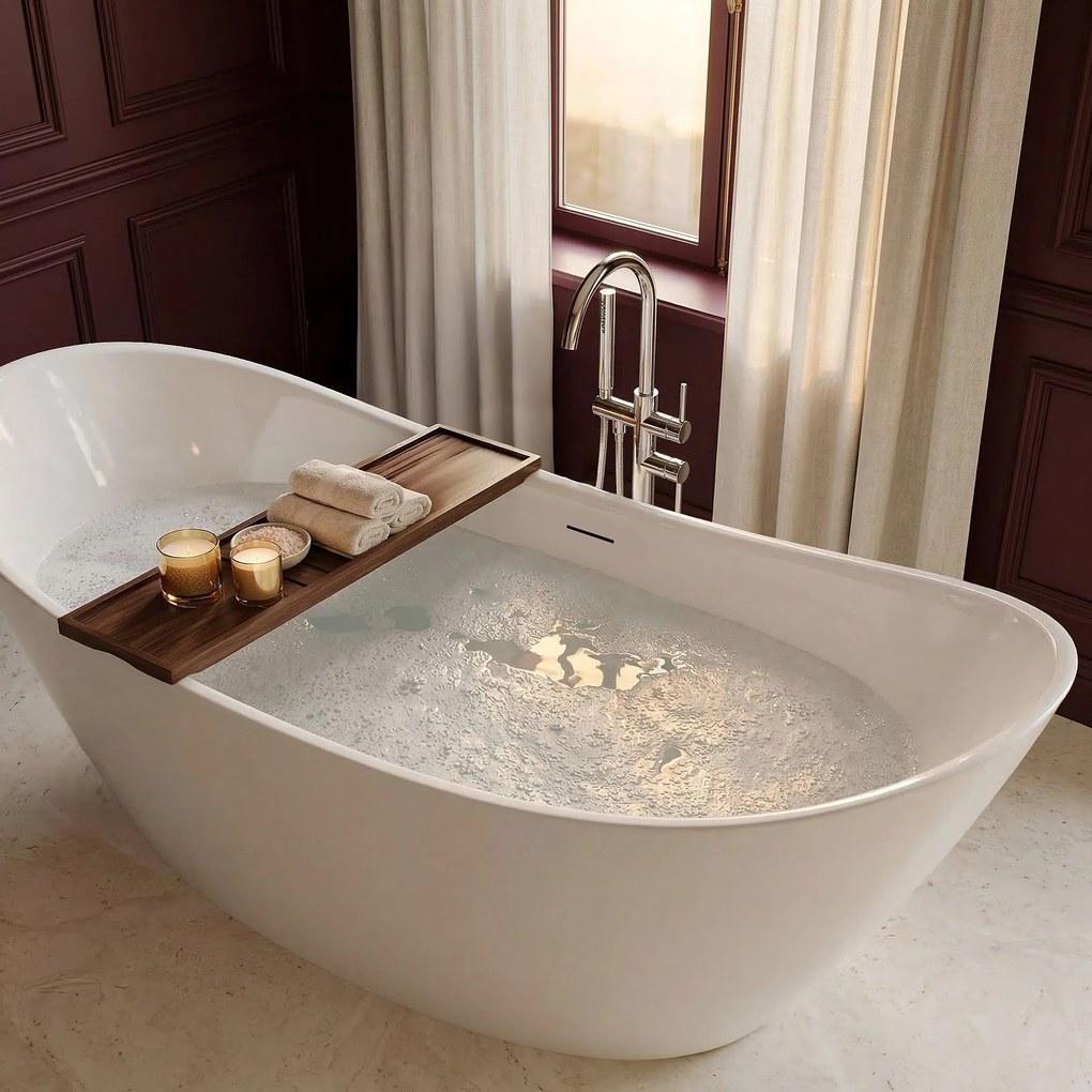 Свободностояща акрилна Вана  Rea Ferrano 180