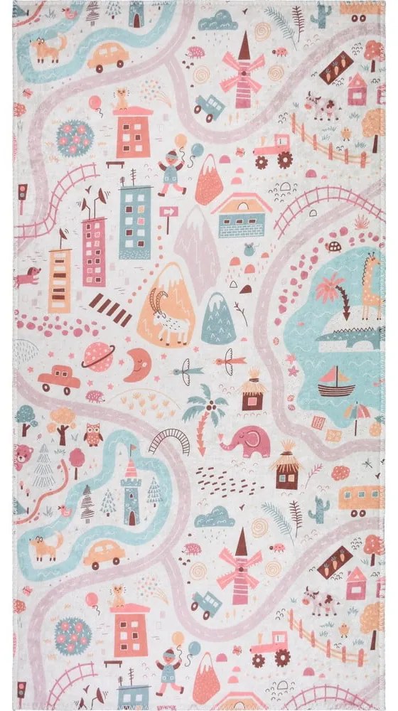 Детски килим 160x230 cm Pastel Neighborhood – Vitaus
