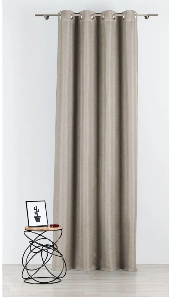 Бежова завеса 140x260 cm Avalon - Mendola Fabrics