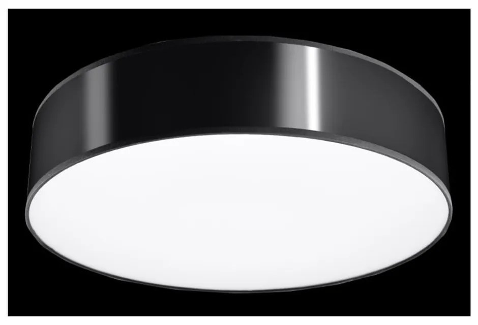 Черна таванна светлина таван Atis - Sollux