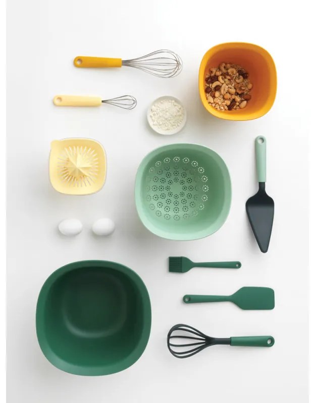 Нож за месо Brabantia Tasty+ 1001164, 20 см, Закалена стомана, Устойчив на надраскване и корозия, Тъмносив