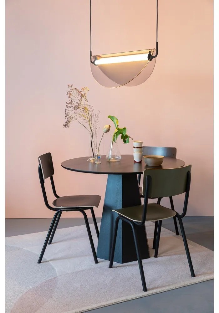 Трапезни столове в цвят каки в комплект от 4 броя Back to school - Zuiver